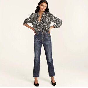 J. Crew 9" vintage slim-straight jean in Rockport Wash Size 31 Tall BA618